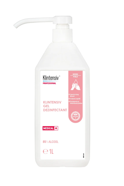 Gel dezinfectant profesional pentru maini  Klintensiv